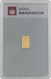 Goldbarren - Sternzeichen "Stier"