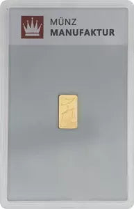 Goldbarren - Sternzeichen "Waage"