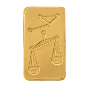 Goldbarren - Sternzeichen "Waage"