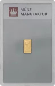 Goldbarren - Sternzeichen "Wassermann"