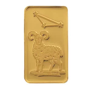 Goldbarren - Sternzeichen "Widder"