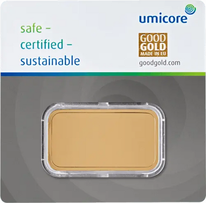 50g Gold Gussbarren Umicore