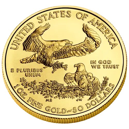 1 Unze Gold American Eagle diverse Jahrgänge