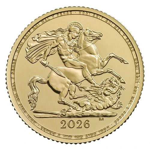 3,66g Gold Half Sovereign 2026