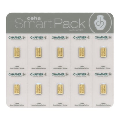 10x2g Gold Smartback C. Hafner