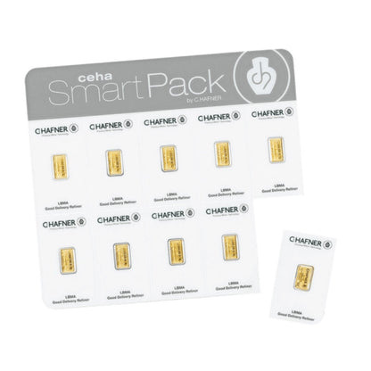 10x2g Gold Smartback C. Hafner