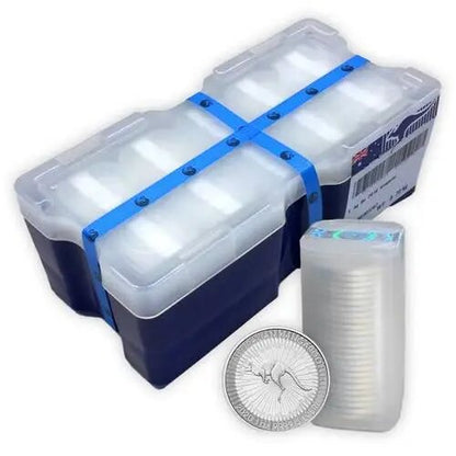 250 Unzen Silber Känguru 2025 - Masterbox mit 250 Stück