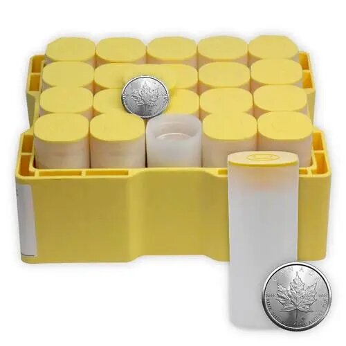 500 Unzen Silber Maple Leaf 2025 - Masterbox mit 500 Stück