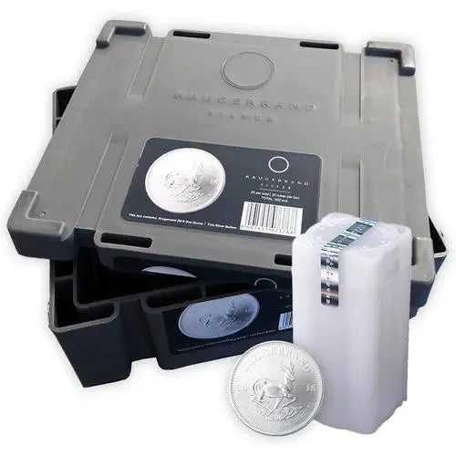 500 Unzen Silber Krügerrand 2025- Masterbox mit 500 Stück