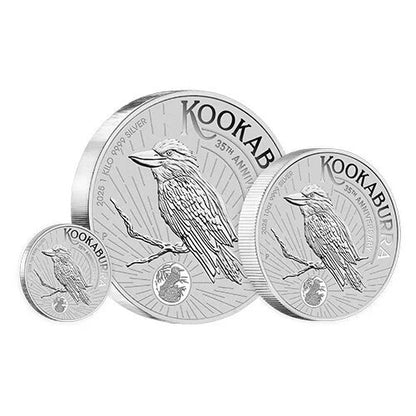 1 Kilo Silber Kookaburra 2025