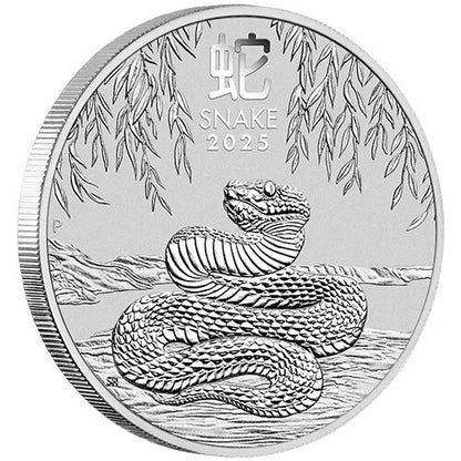 1 Kilo Silber Lunar III Schlange 2025