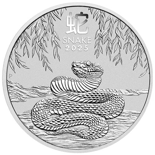 1 Kilo Silber Lunar III Schlange 2025