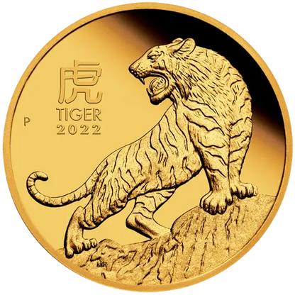 1 Unze Gold Lunar Serie III Tiger 2022