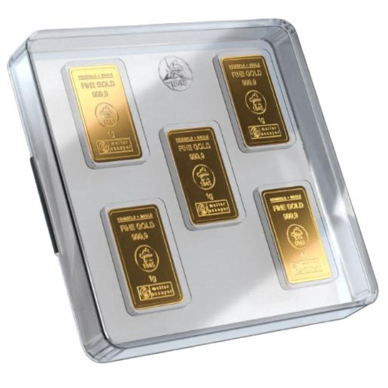 10x1g Gold UnityBox Heimerle+Meule