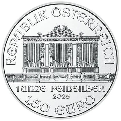 Hot Deal! 20 x 1 Unze Silber Wiener Philharmoniker 2025 - DIFFERENZBESTEUERT! Silbermünze Münze Österreich 20 Unzen Tube | Glänzend Vorsorgen